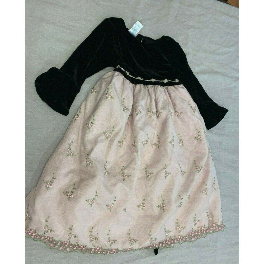 MARMELLATA GIRLS VELOUR DRESS SIZE 5